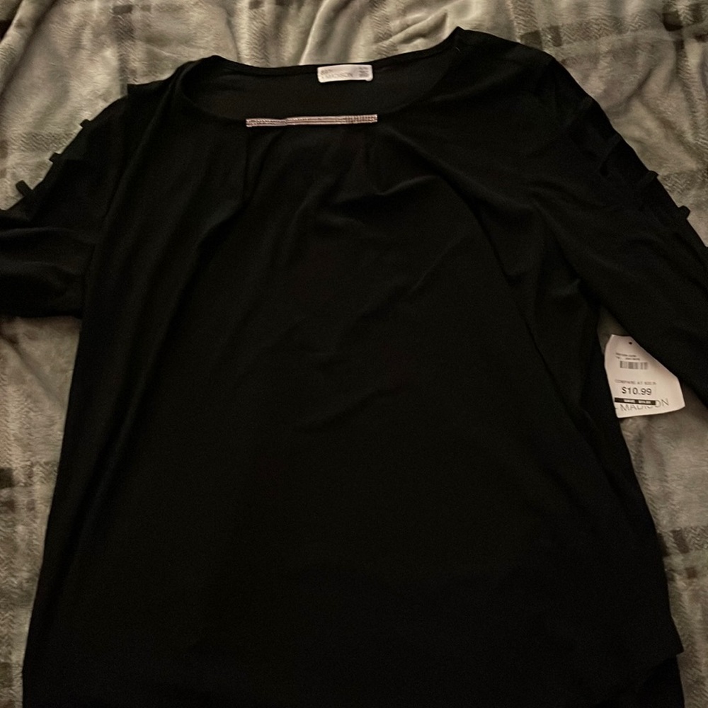 NWT black blouse
